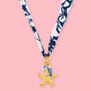 Delfsblauw Ketting