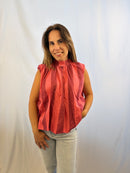 Noelle top - Rood