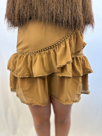 Petra skort - Bruin