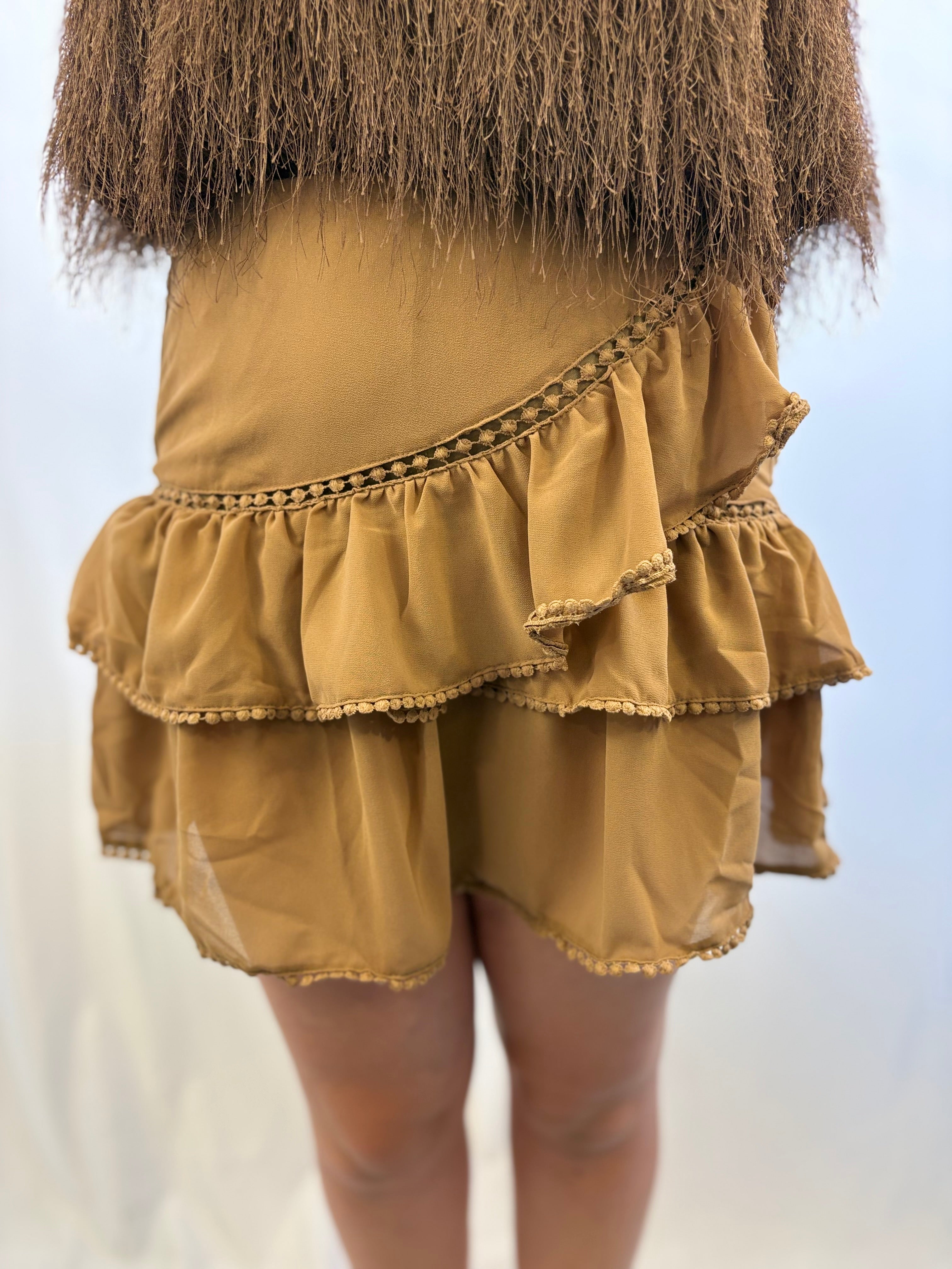 Petra skort - Bruin
