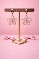 Oorbellen bloom baby - Roze