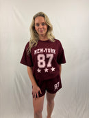 Faya set - Burgundy