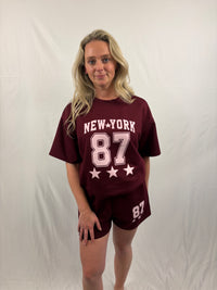 Faya set - Burgundy