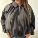 Cathy ballon jacket - Grijs