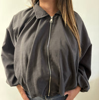 Cathy ballon jacket - Grijs