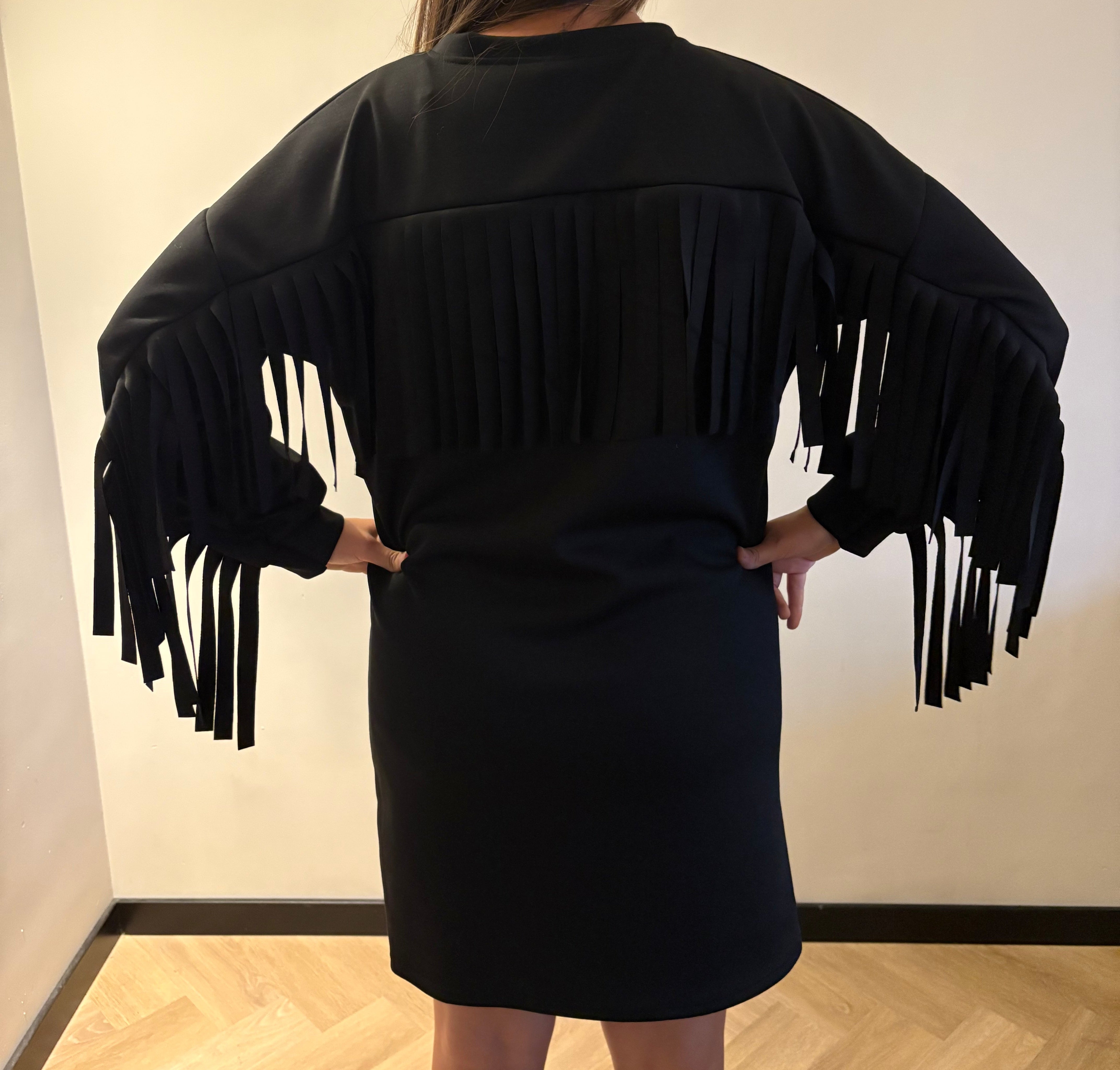 Anja cowboy jurkje - Zwart