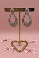 Oorbellen elegance drop - Zilver