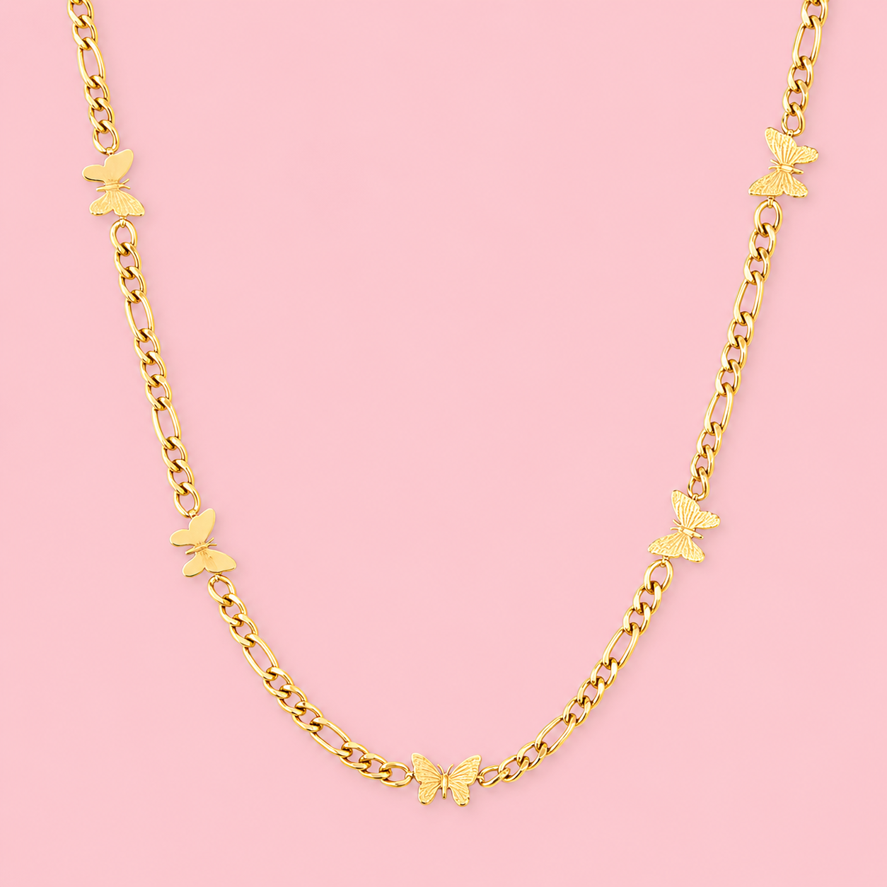 Butterfly Ketting - Goud