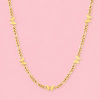 Butterfly Ketting - Goud