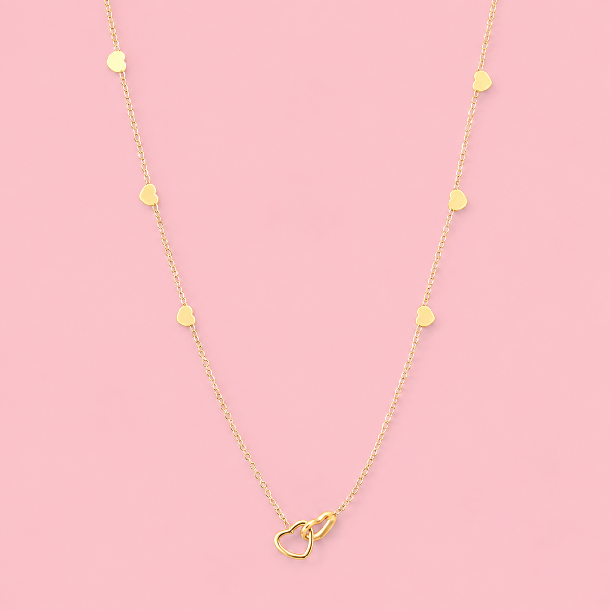 Forever Love ketting -Goud