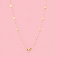 Forever Love ketting -Goud