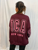 Mandy trui - Bordeaux rood