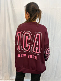 Mandy trui - Bordeaux rood