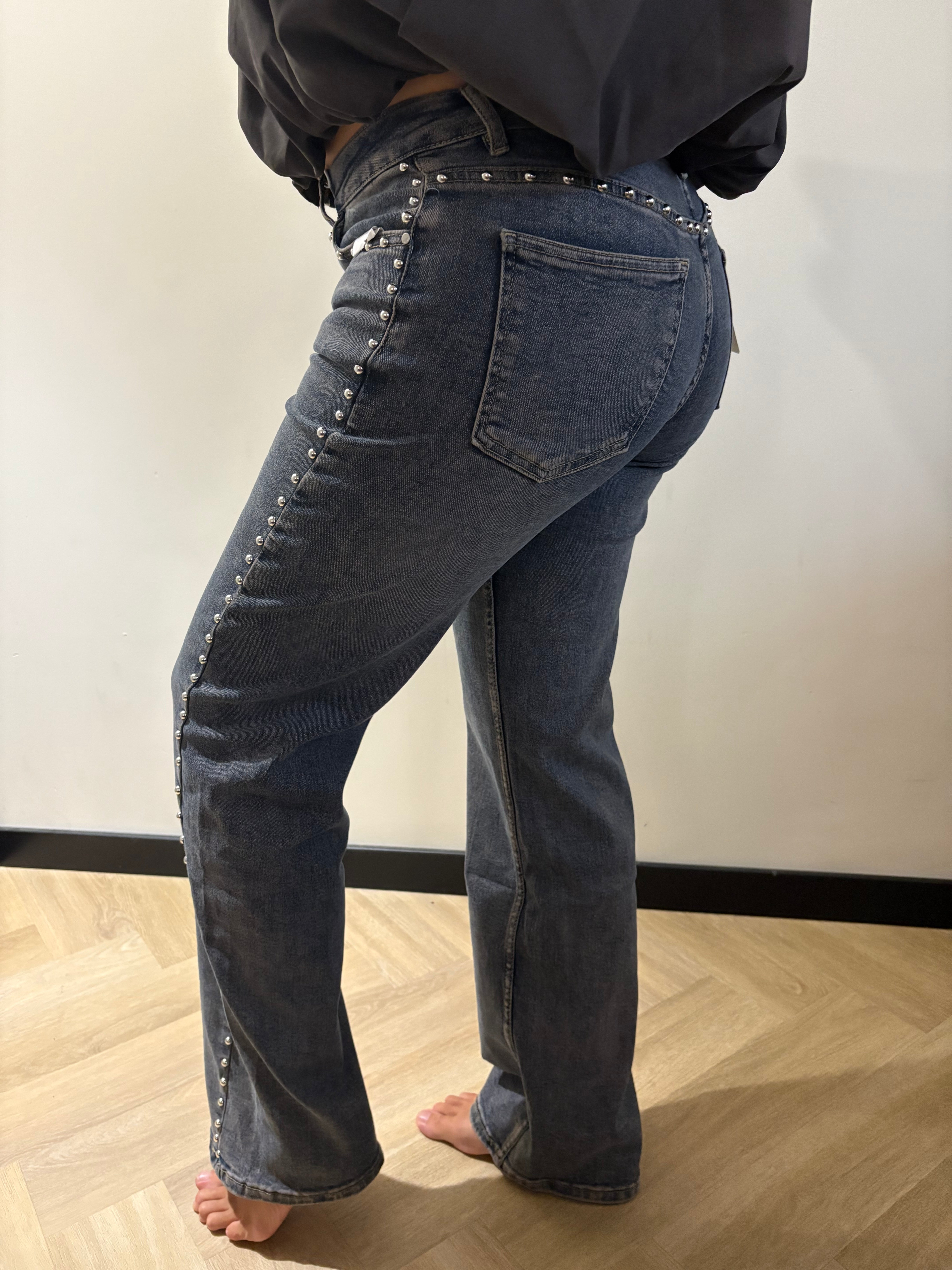 Brenice Studs broek - Blauw