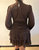 Kaylee casual jurkje - Bruin