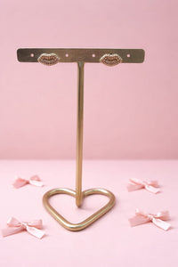 Oorbellen sweet lips - Goud
