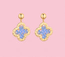 Oorbellen blue wonder - Blauw