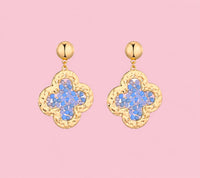 Oorbellen blue wonder - Blauw