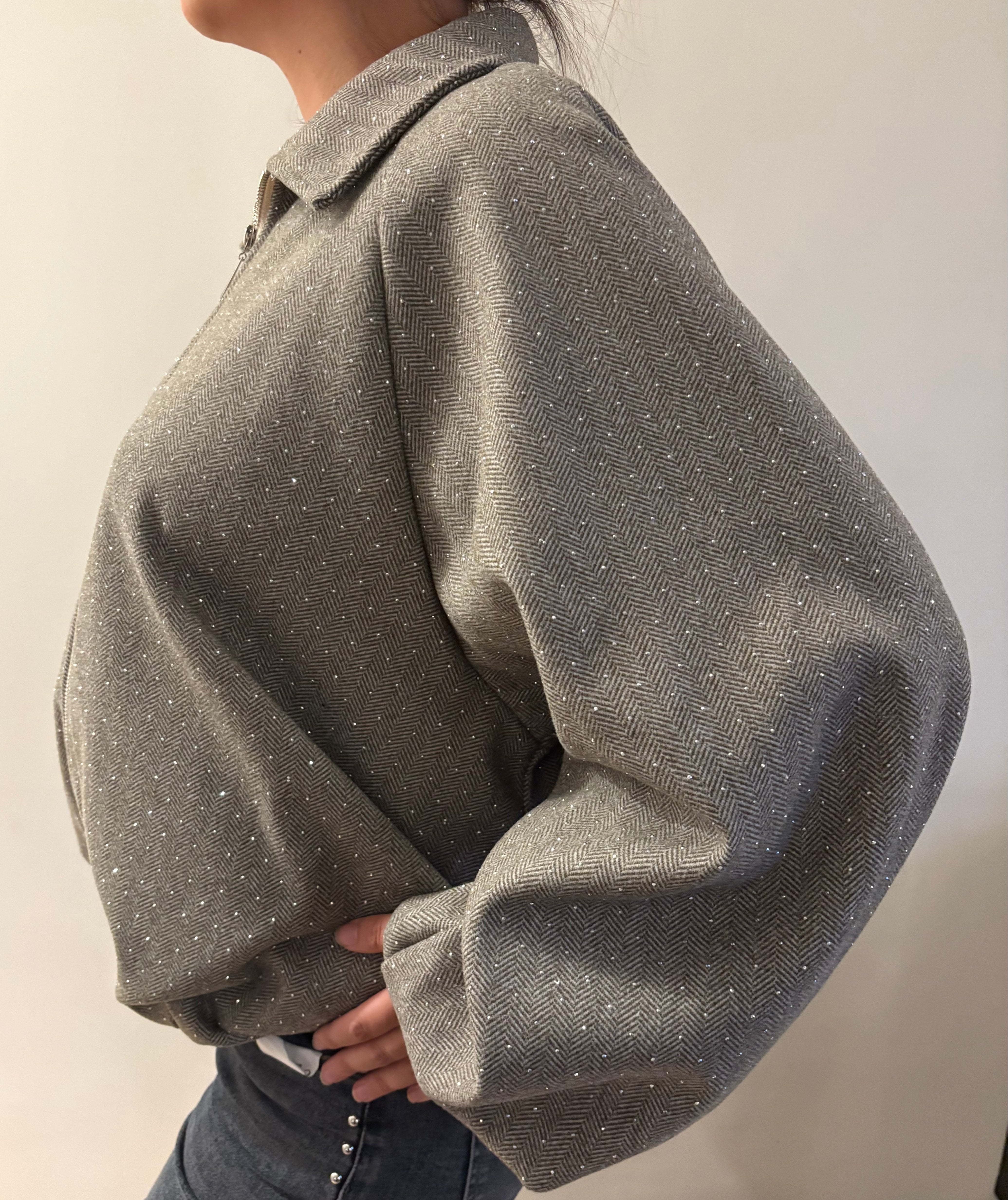 Esmee bomberjack - Beige