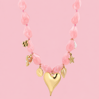 Rosé Pearl Ketting