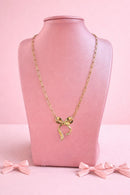 Ketting strikje - Goud