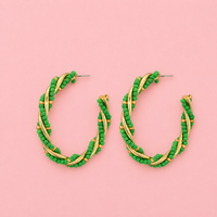 Santorini Hoops - Groen