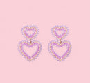 Purple Kiss Hearts