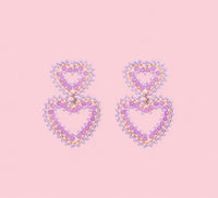 Purple Kiss Hearts