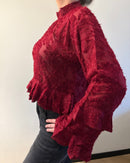 Kim blouse casual - Rood