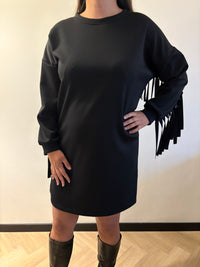 Anja cowboy jurkje - Zwart