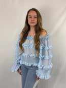 Kelly blouse - Blauw