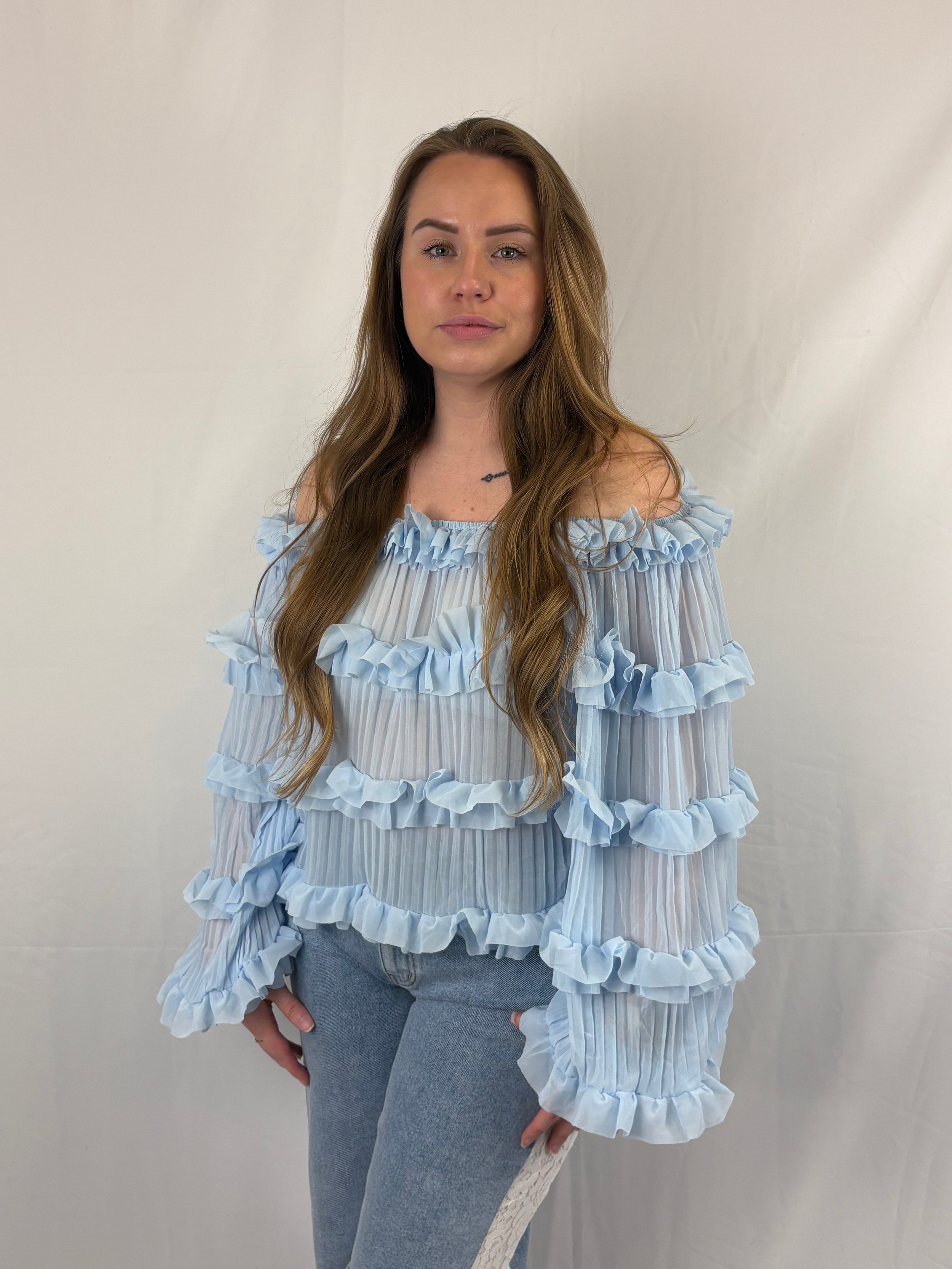 Kelly blouse - Blauw