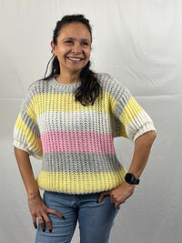 Rainbow trui - Grijs