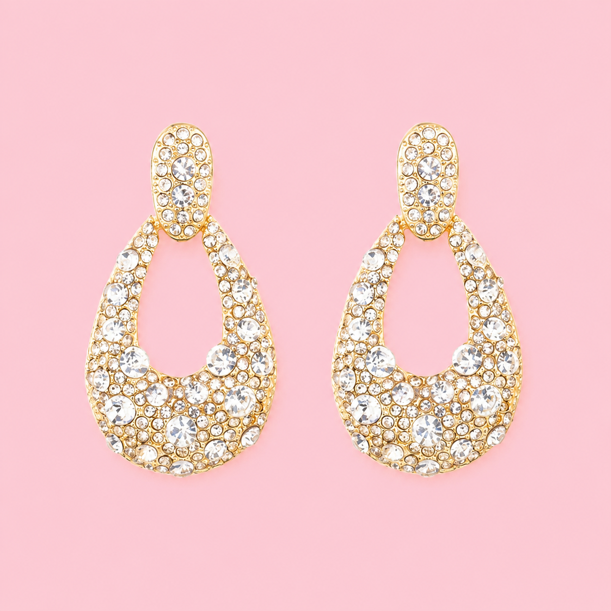 Oorbellen elegance drop - Goud