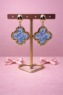 Oorbellen blue wonder - Blauw