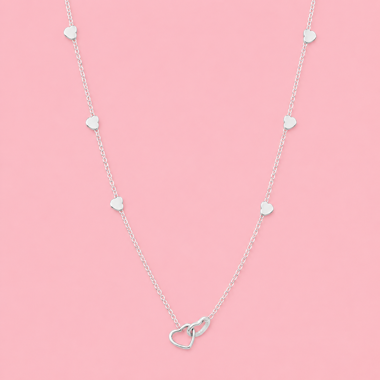 Forever Love Ketting - Zilver