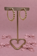 Oorbellen sweetheart circles - Goud