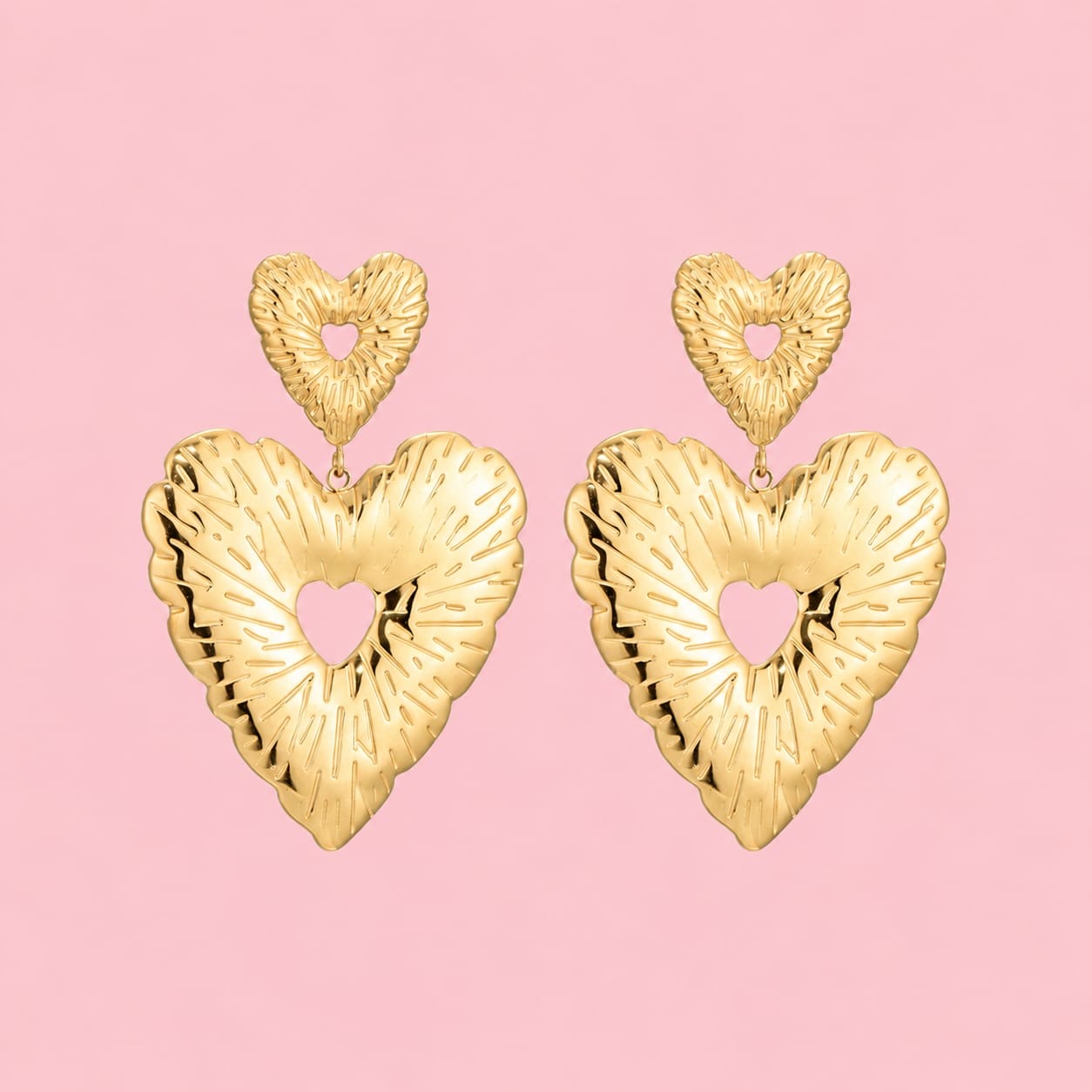 Heart glow - Goud