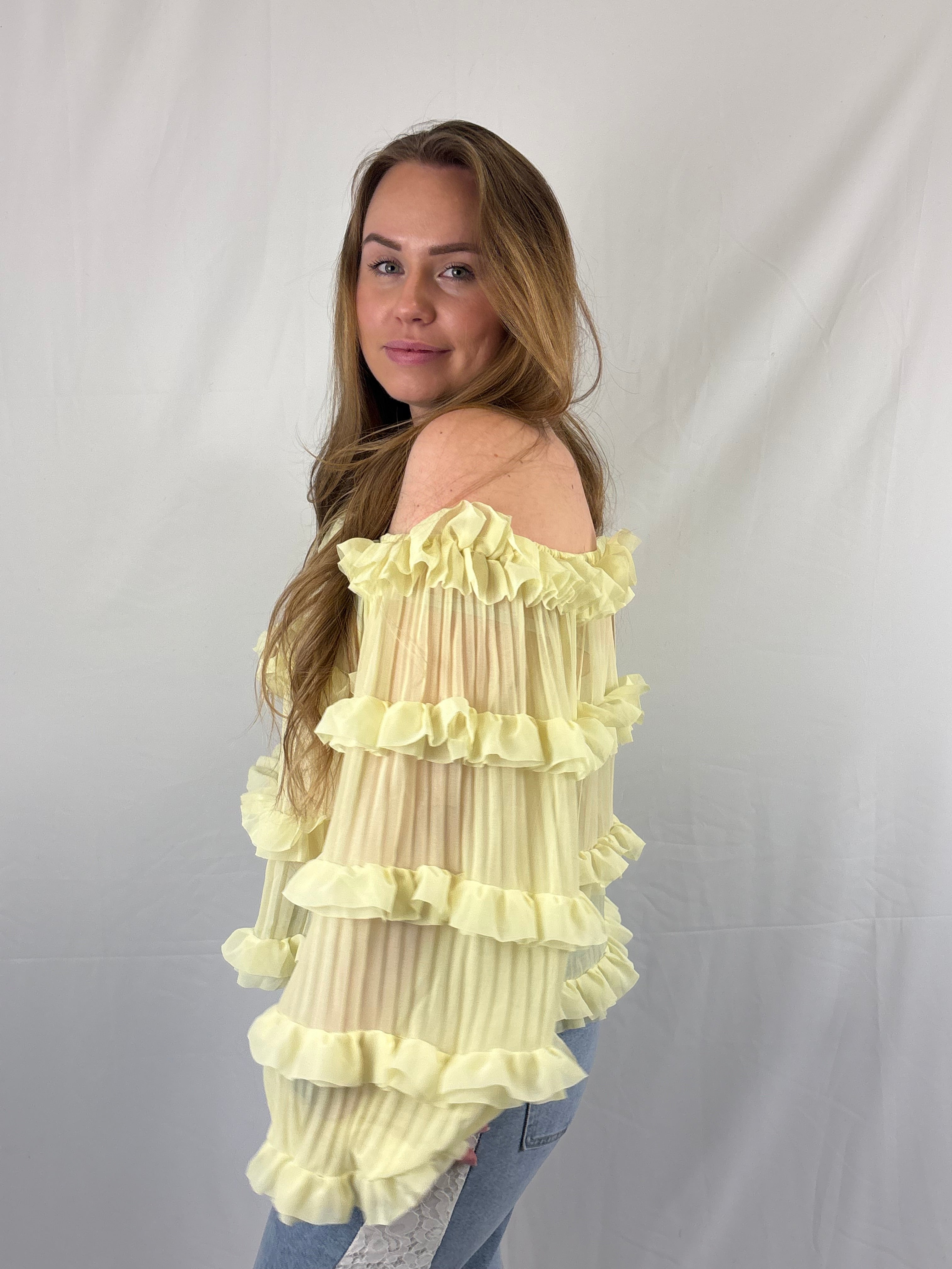 Kelly blouse - Geel