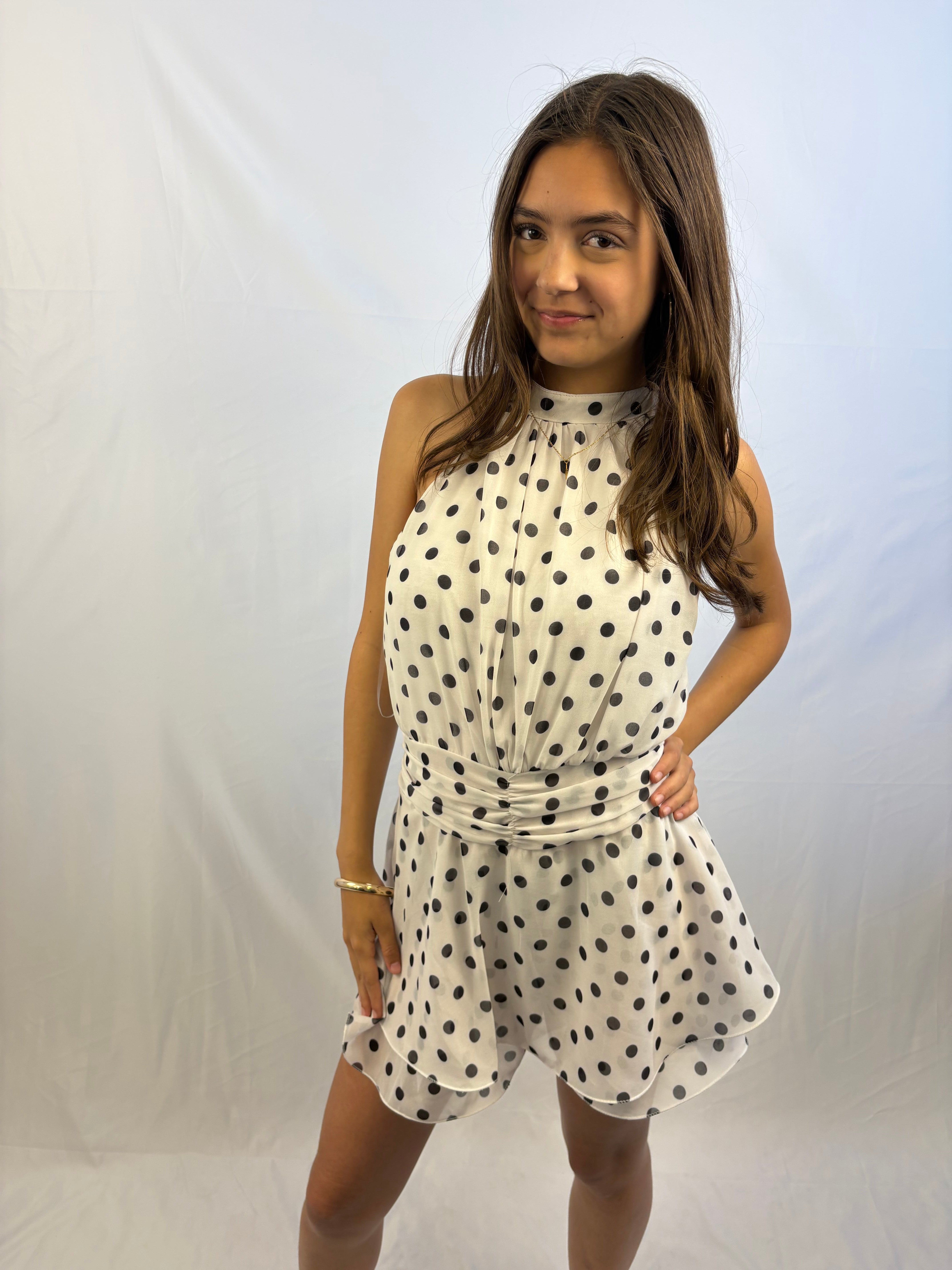 Evy playsuite - Wit