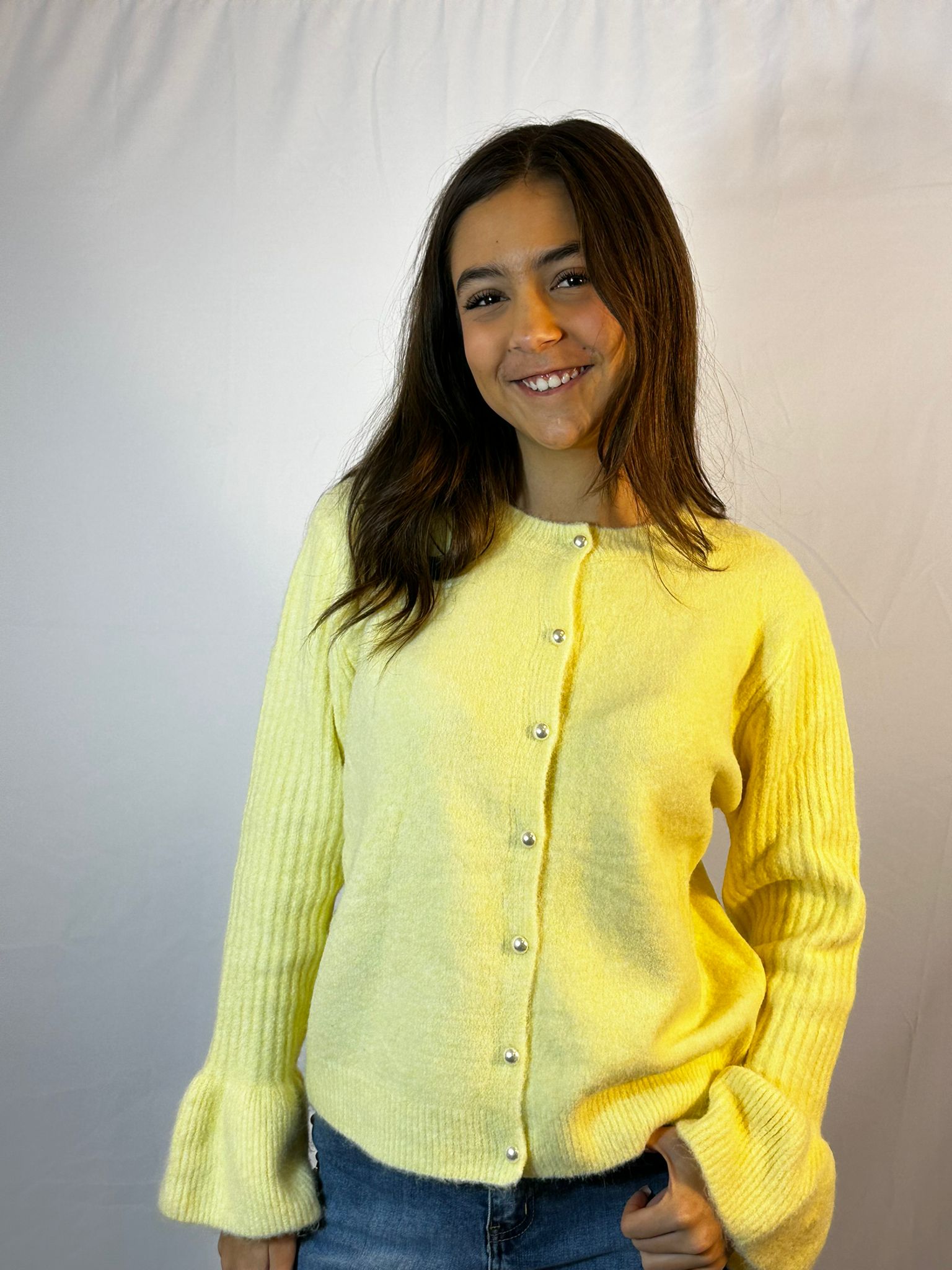 Mila trui - Geel