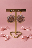 Oorbellen silver petal - Zilver