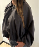 Cathy ballon jacket - Grijs