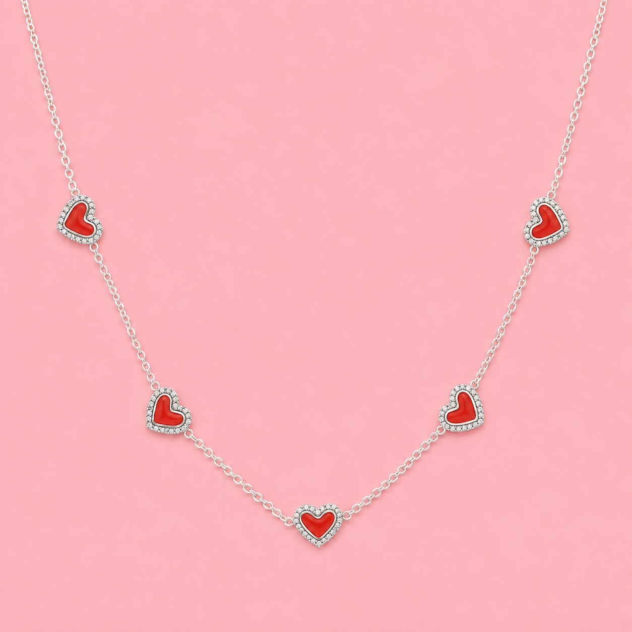 Ketting Valentijn - Zilver