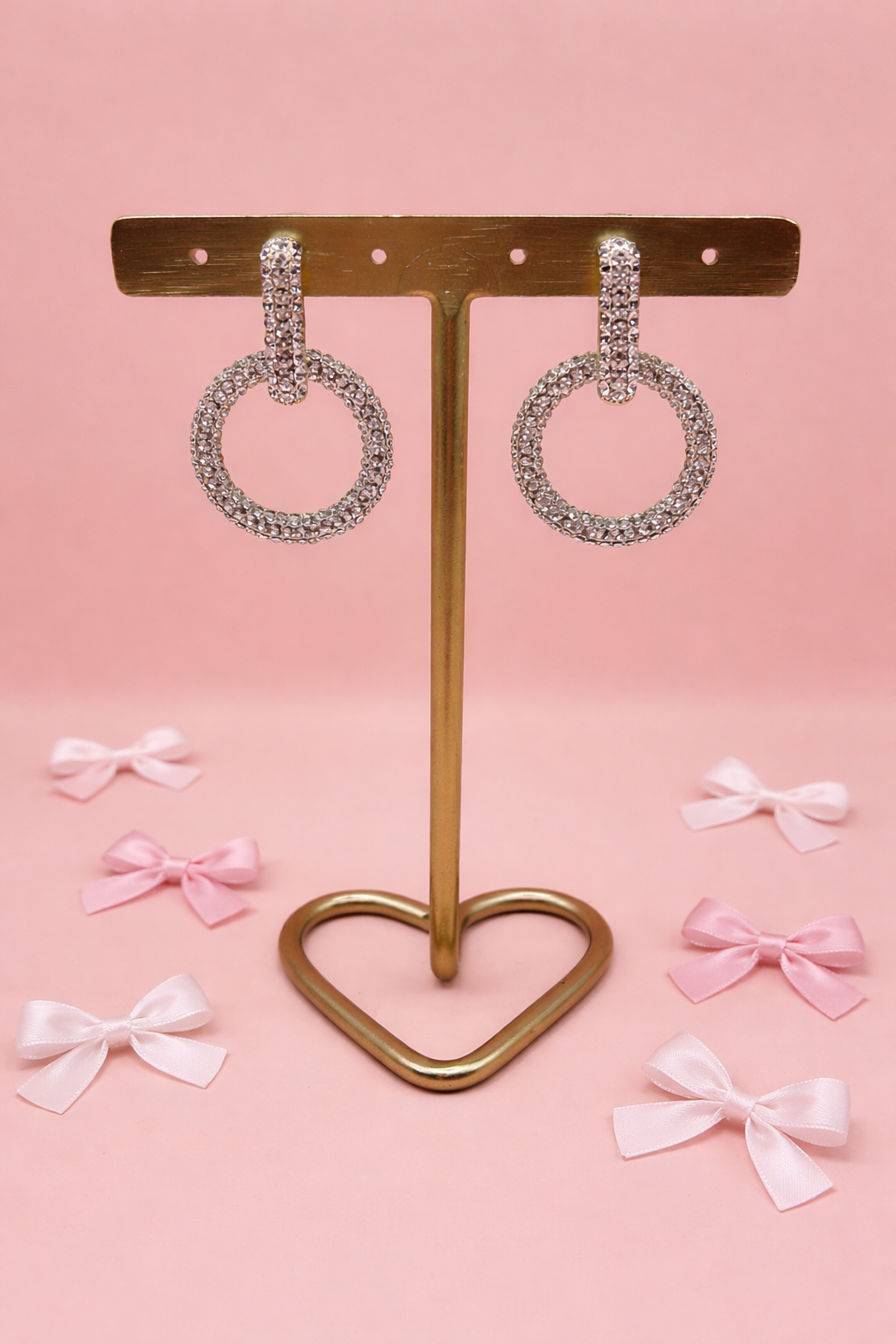 Oorbellen circle chic - Goud