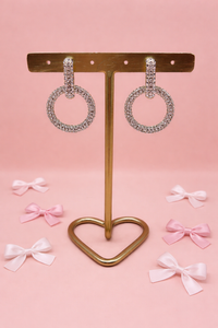 Oorbellen circle chic - Goud