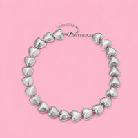 Ketting endless Love  - Zilver