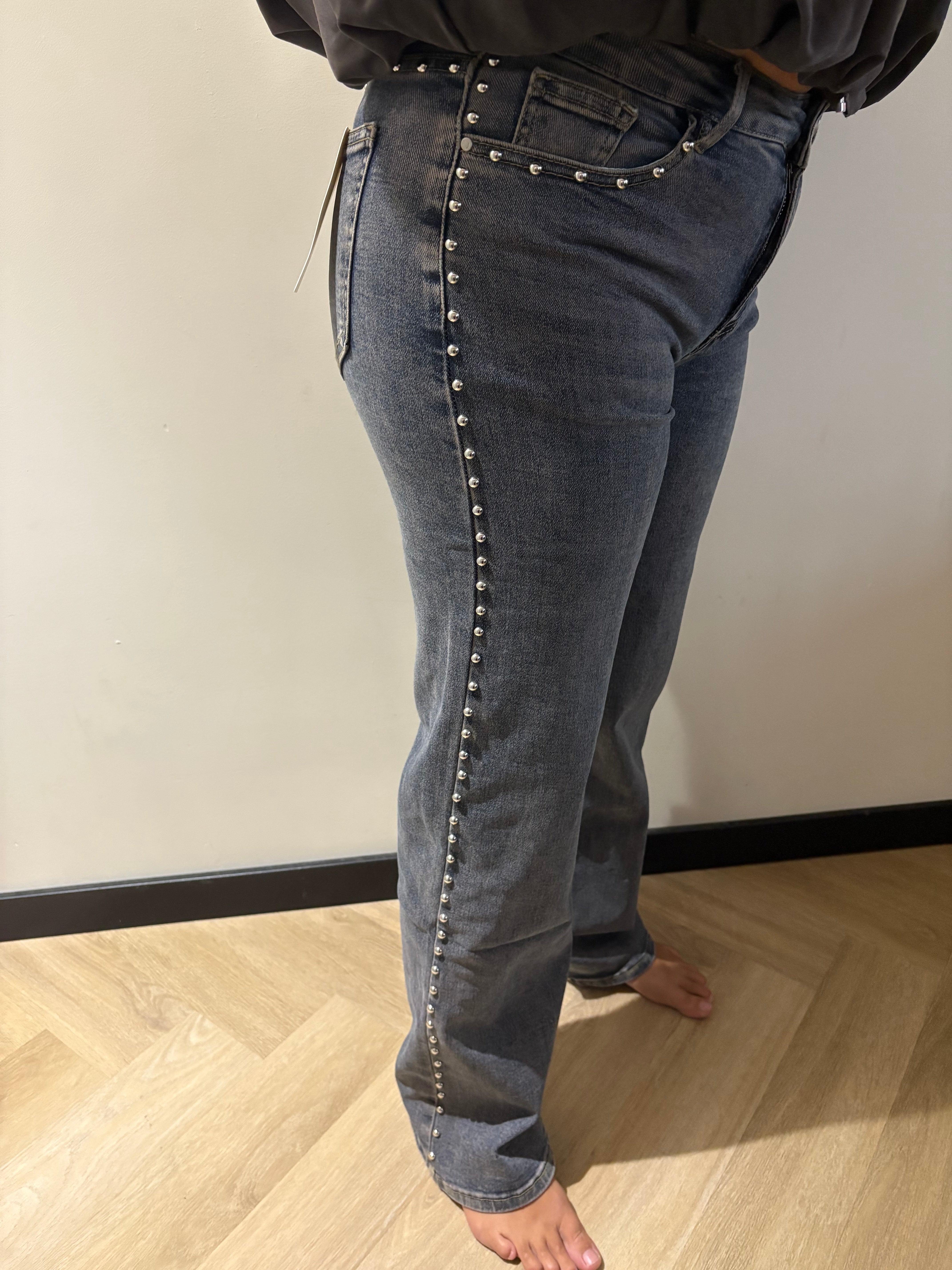 Brenice Studs broek - Blauw