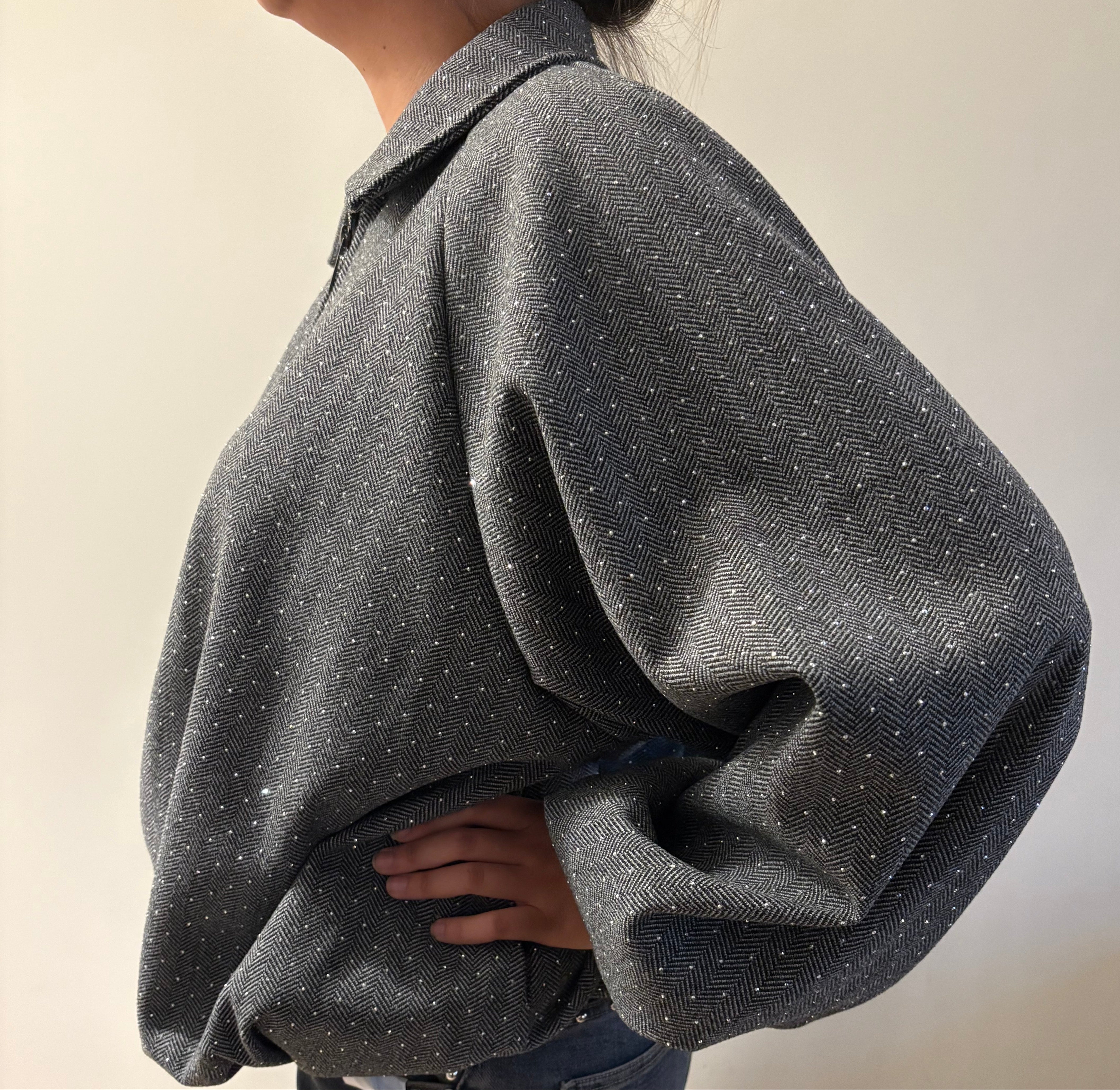 Esmee bomberjack - Grijs