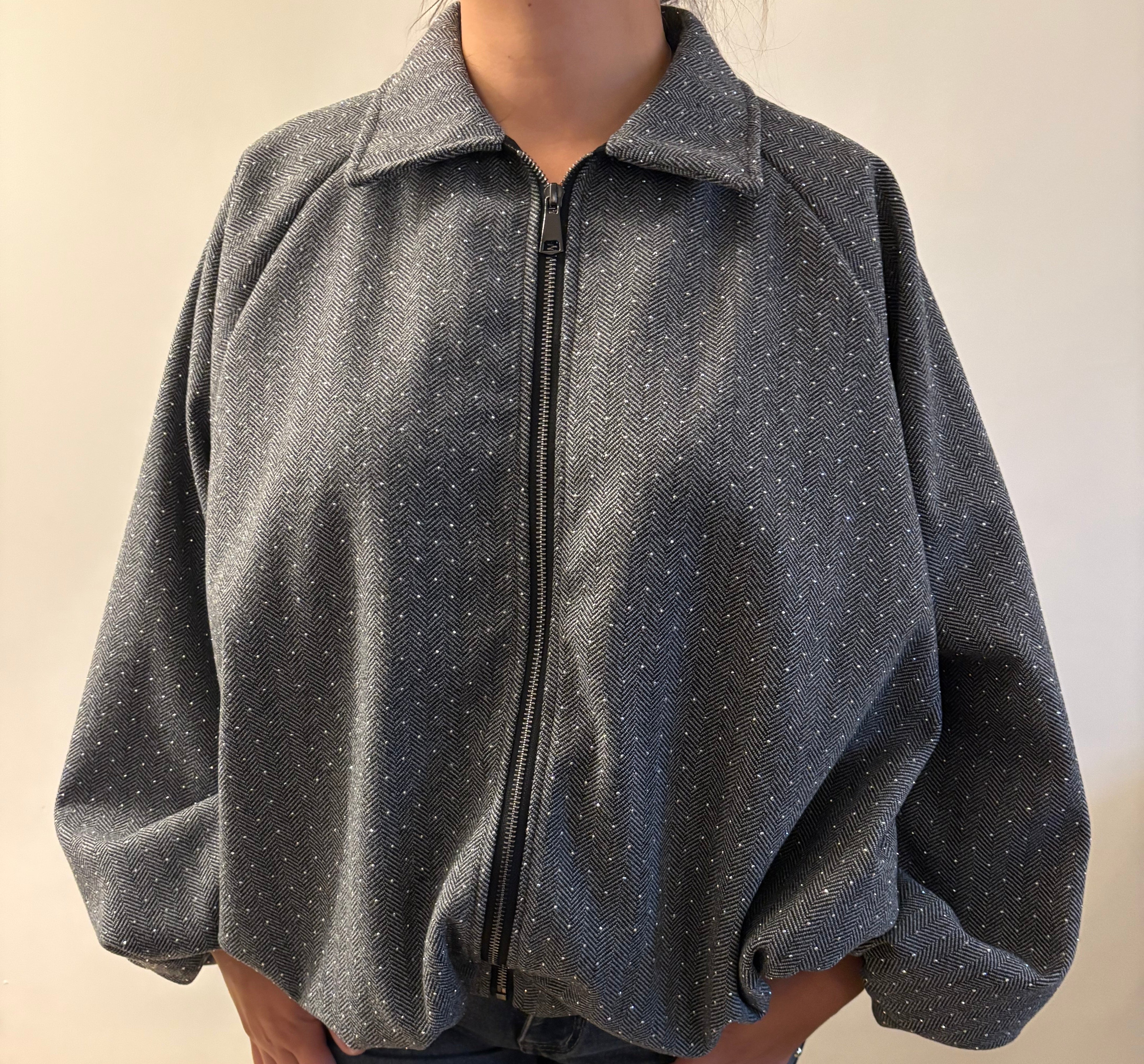 Esmee bomberjack - Grijs